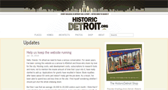 Desktop Screenshot of historicdetroit.org